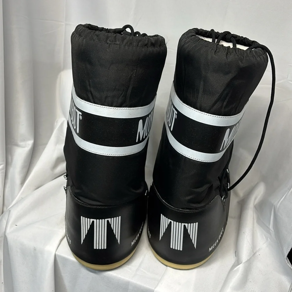 Revolve Net A Porter Tecnica MOON BOOT Icon shell faux leather snow boots